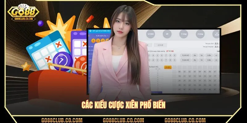 Các kiểu cược xiên phổ biến